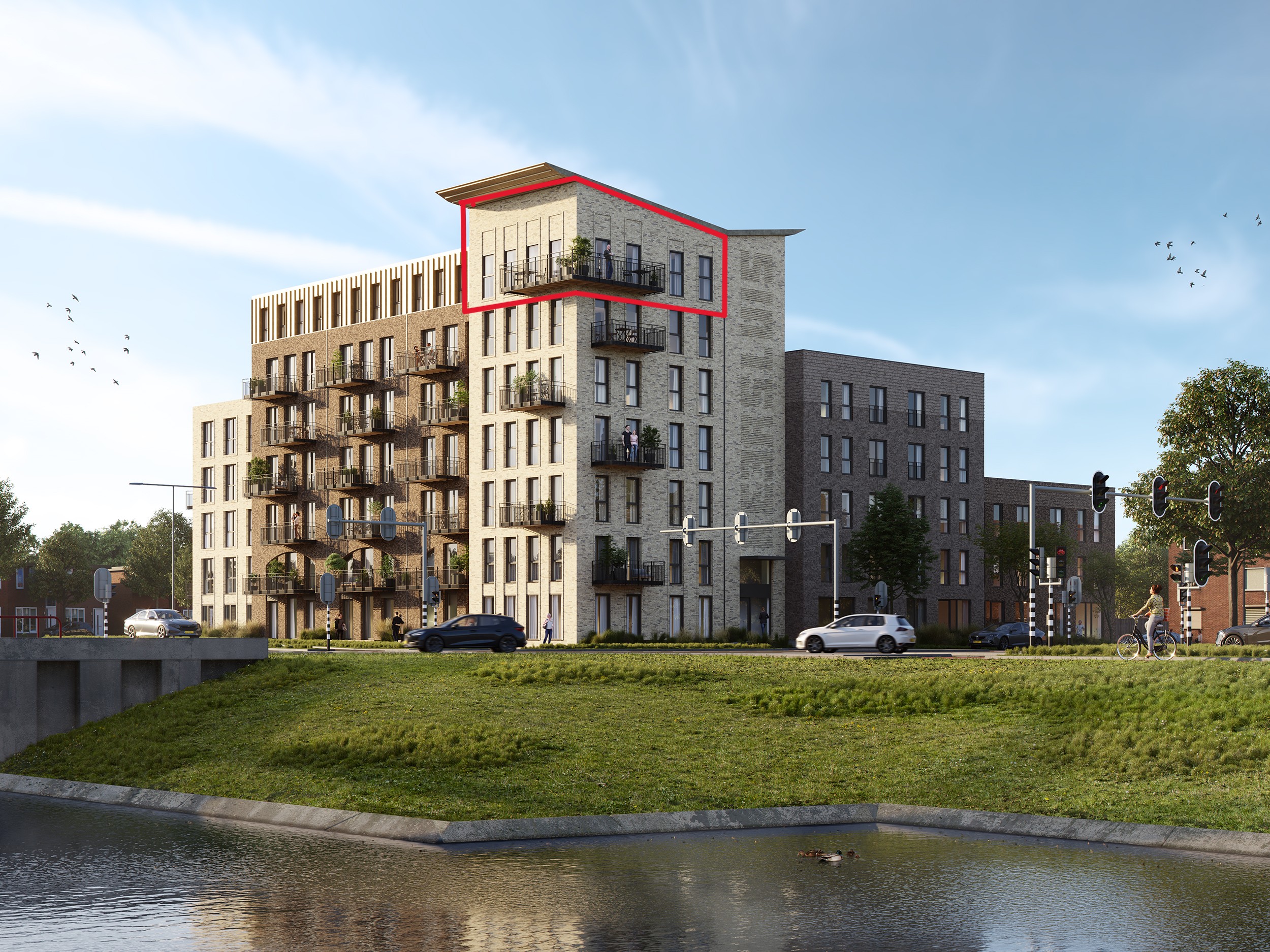 Impressie van Penthouse Bouwnummer 45